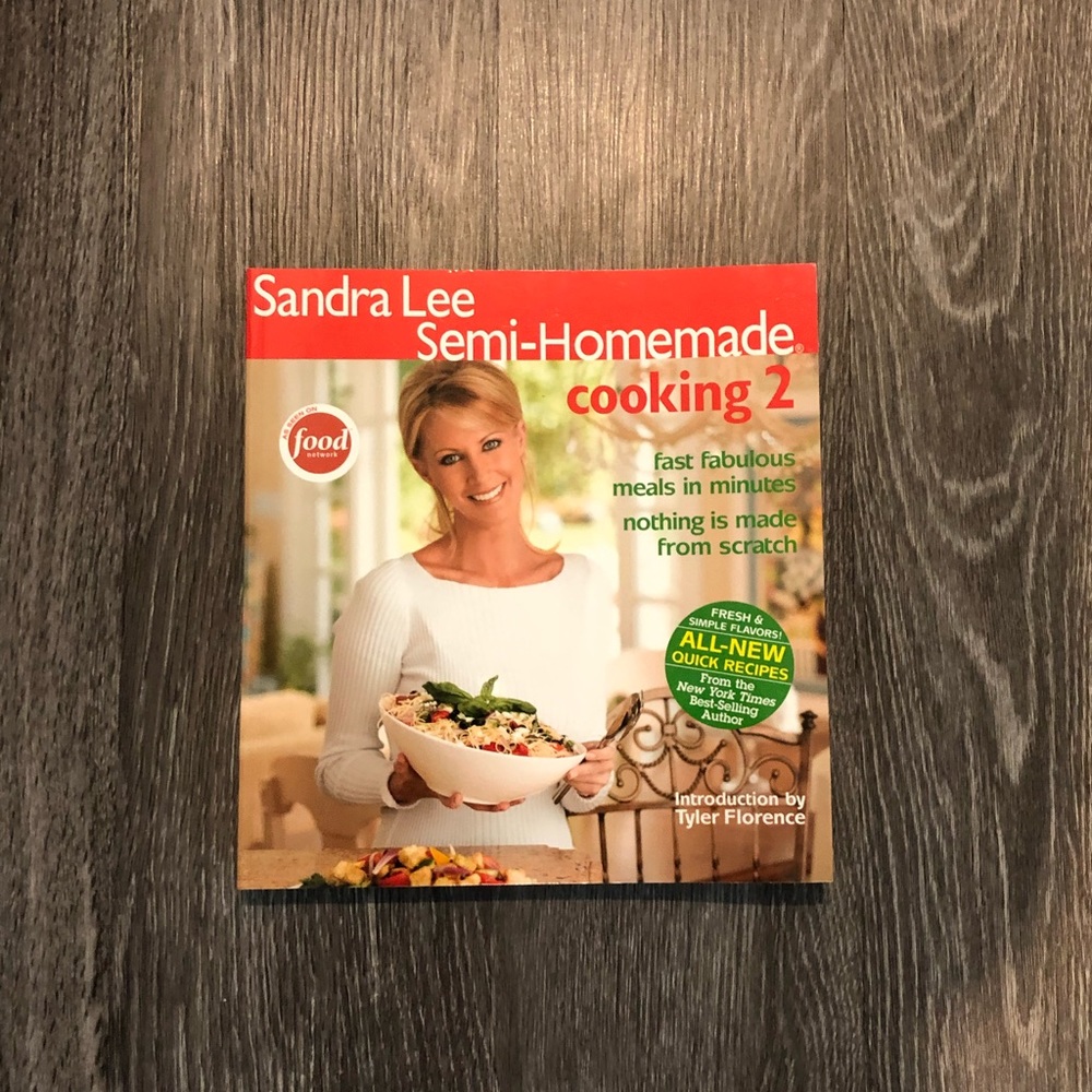 Sandra Lee Semi-Homemade Cooking 2 NWT